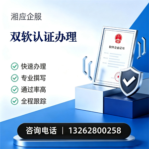 铜仁双软认证申报服务