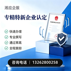 铜仁专精特新企业申报服务